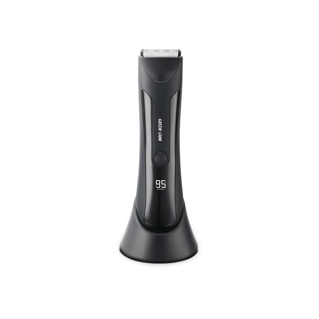 🪒 Green Lion Sensitive Area Trimmer – Black